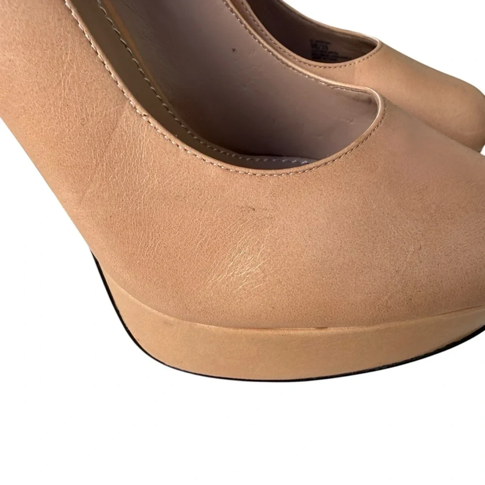 Vince Camuto Morning Leather High Heels Platform Pumps Size 9